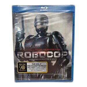 RoboCop Blu-ray Unrated Director's Cut Newly Remastered Paul Verhoeven
